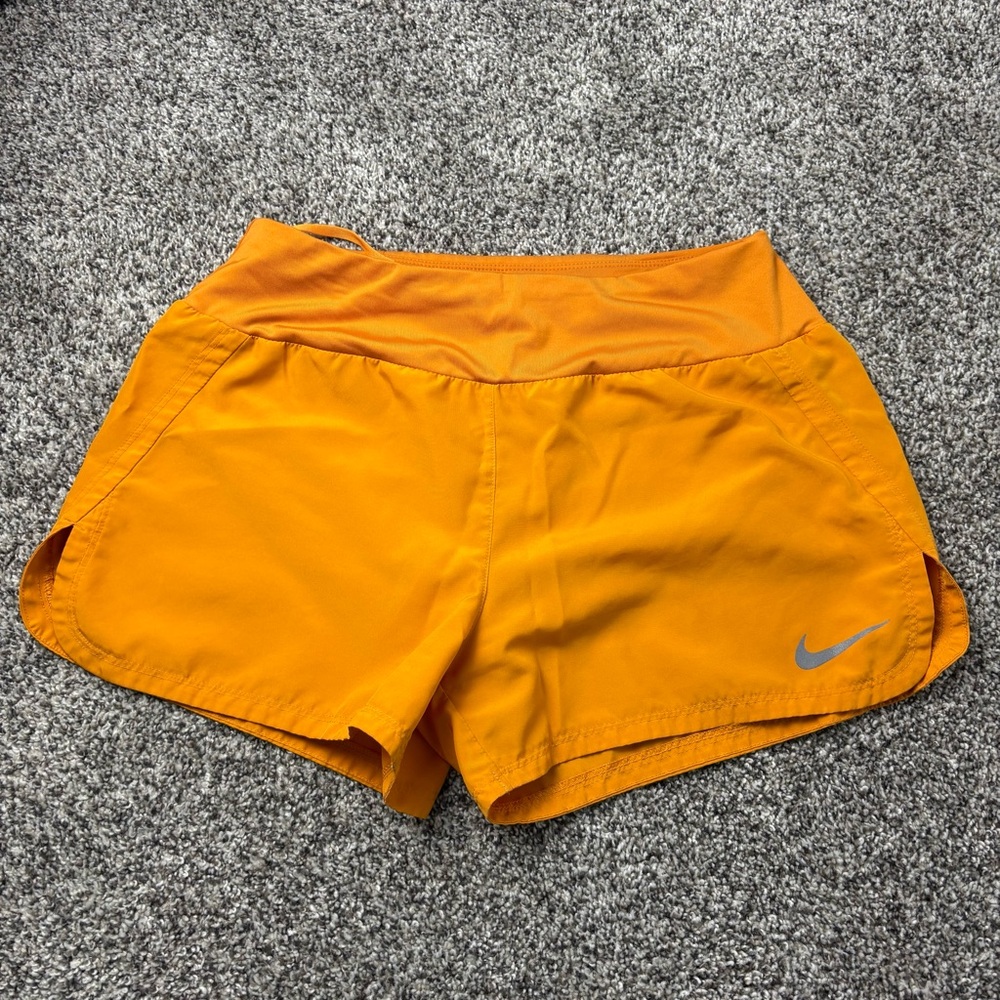 Nike Women's Orange Running Shorts